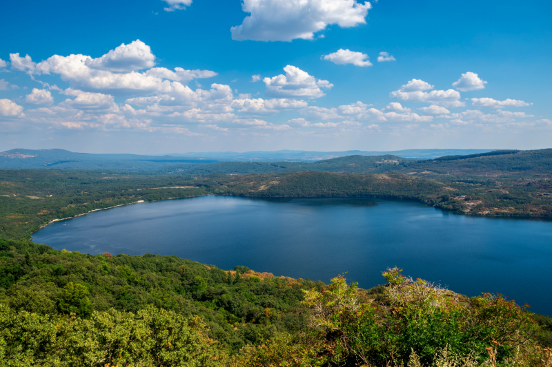 Vista del Lago de Sanabria.