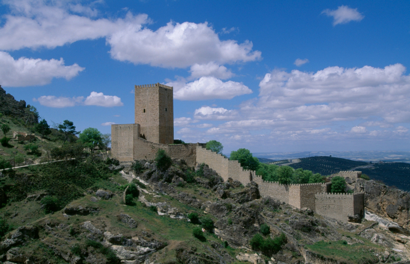 Castillo de la Yedra, en Cazorla (Jaén).