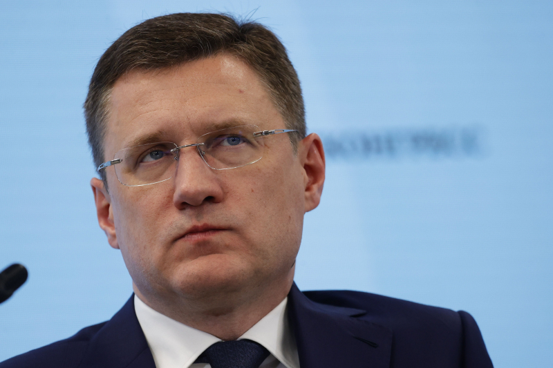 Alexander Novak, viceprimer ministro ruso y responsable de energía, en el Foro Económico Internacional de San Petersburgo, el pasado junio.