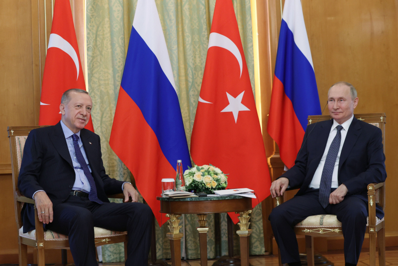 Recep Tayyip Erdogan y Vladimir Putin, el pasado agosto, reunidos en Sochi. 