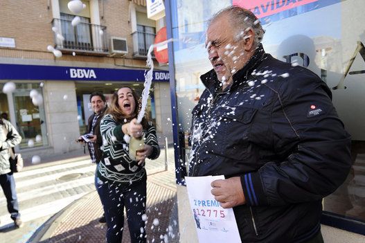 The joy of having sold a prize in Granada