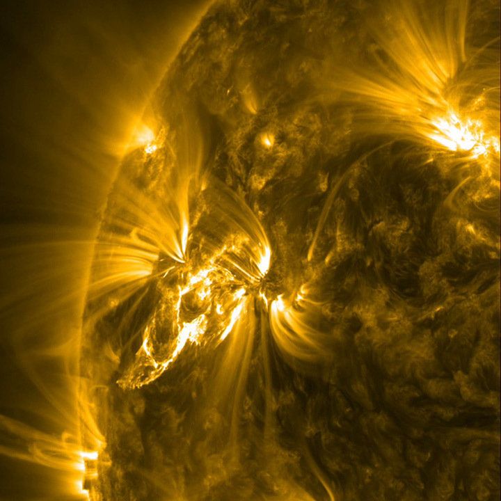 Explosiones y erupciones solares vistas de cerca lo que ocurre en la