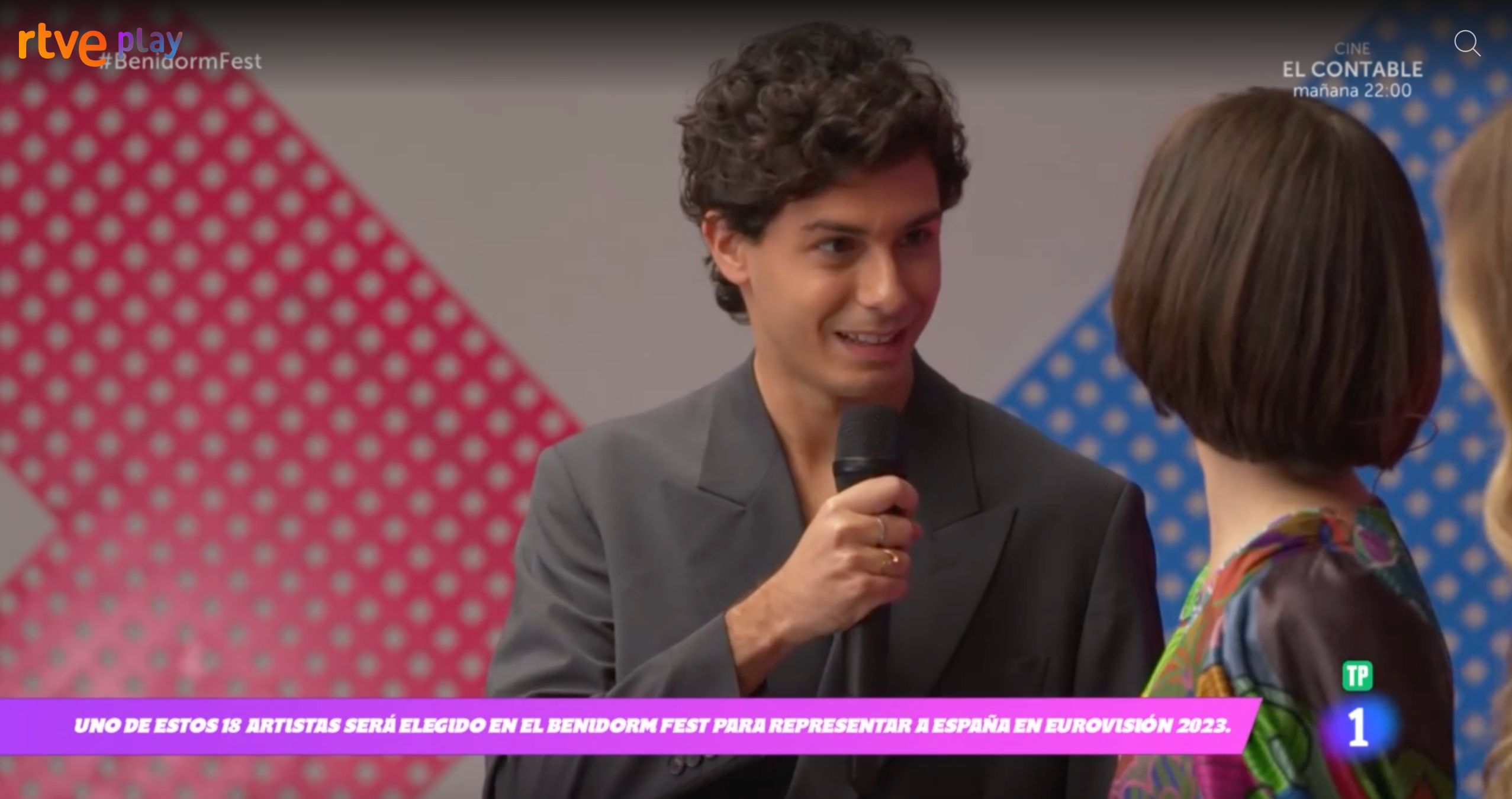 La respuesta de Alfred en el Benidorm Fest cuando le recuerdan que ya