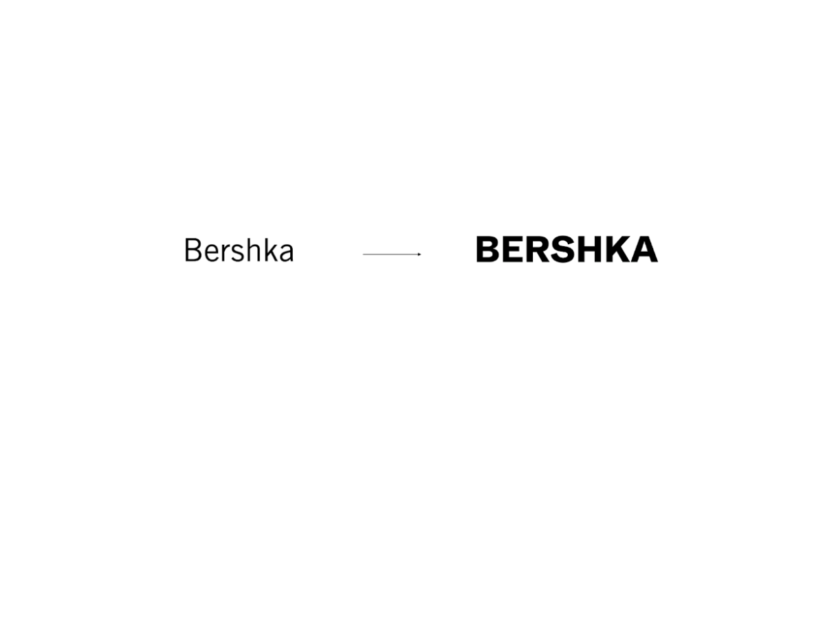 Bershka follows in the footsteps of Zara and changes its image