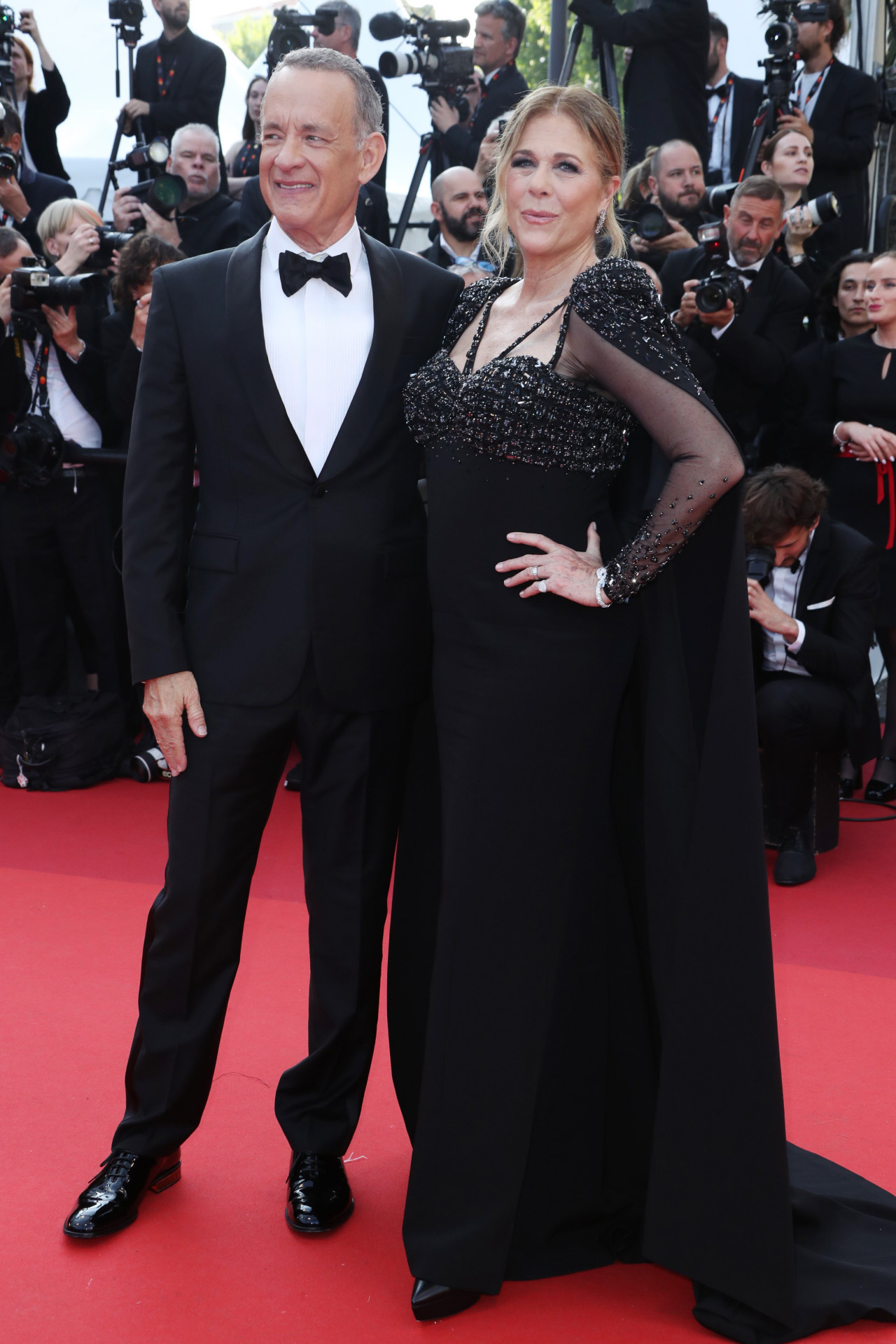El tenso momento de Tom Hanks y Rita Wilson en la alfombra roja de Cannes