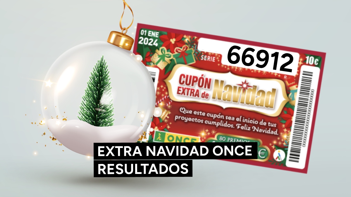 El Cupón Extra de Navidad de la ONCE reparte premios millonarios por