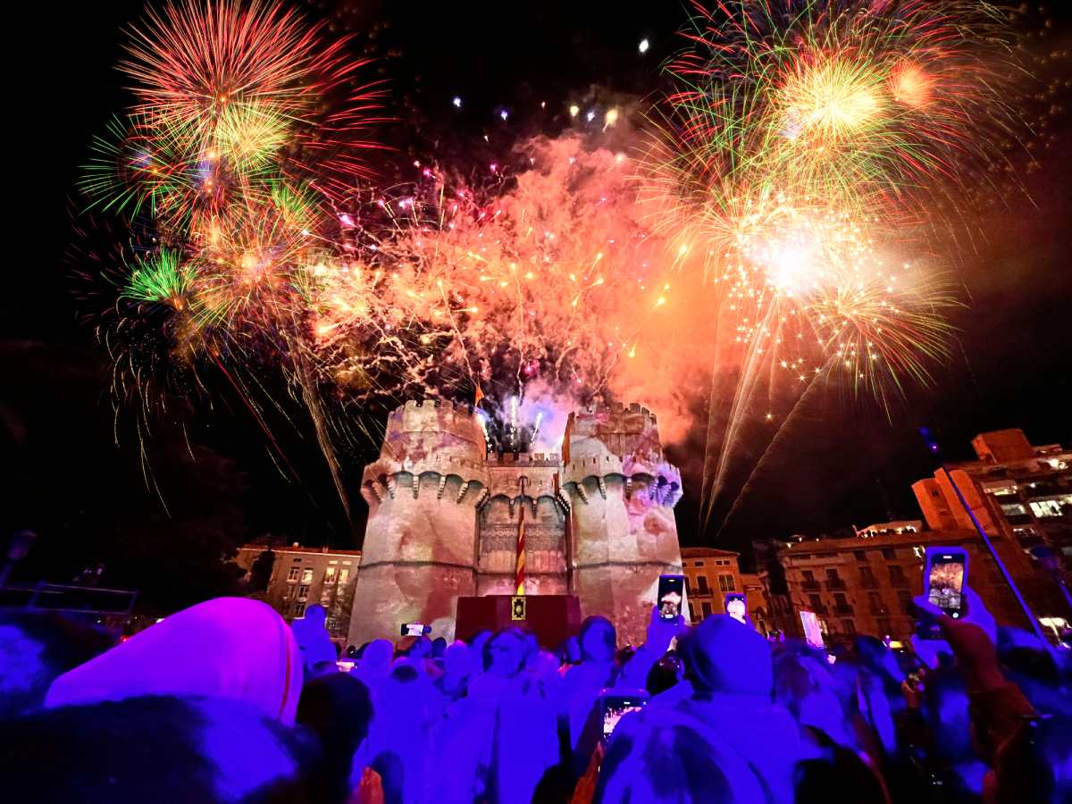 Castillos de las Fallas de Valencia 2024 ubicación, dónde ver y cómo