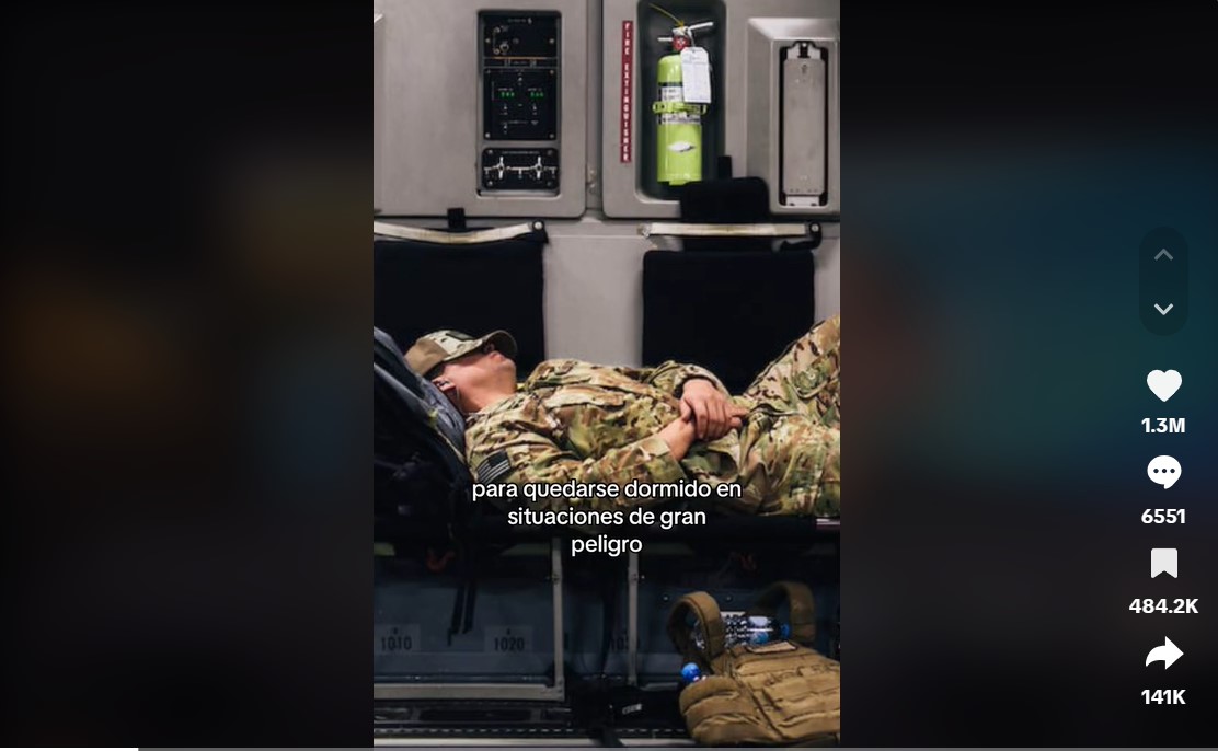 Cuenta su técnica para dormirse en menos de un minuto dice que funciona y la usan los 'Navy Seals'