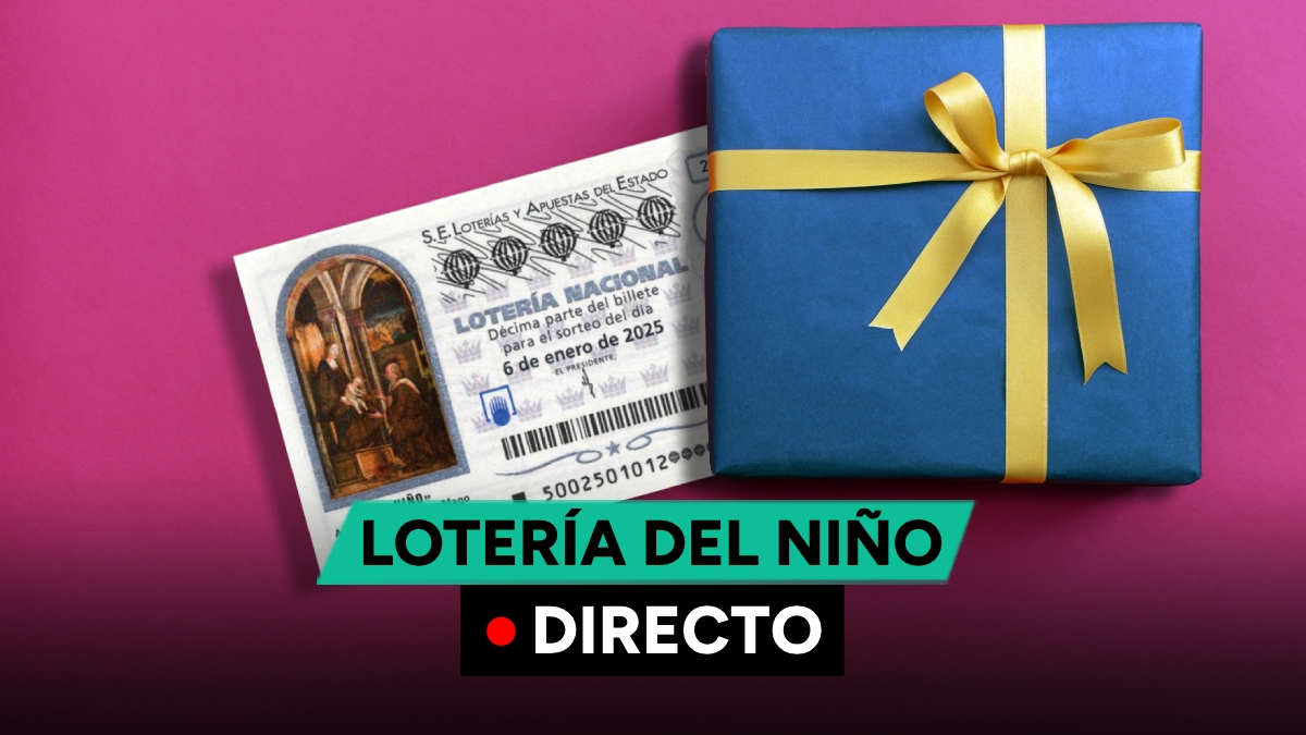 Lotería del Niño 2025, sorteo de hoy en directo comprobar décimo y