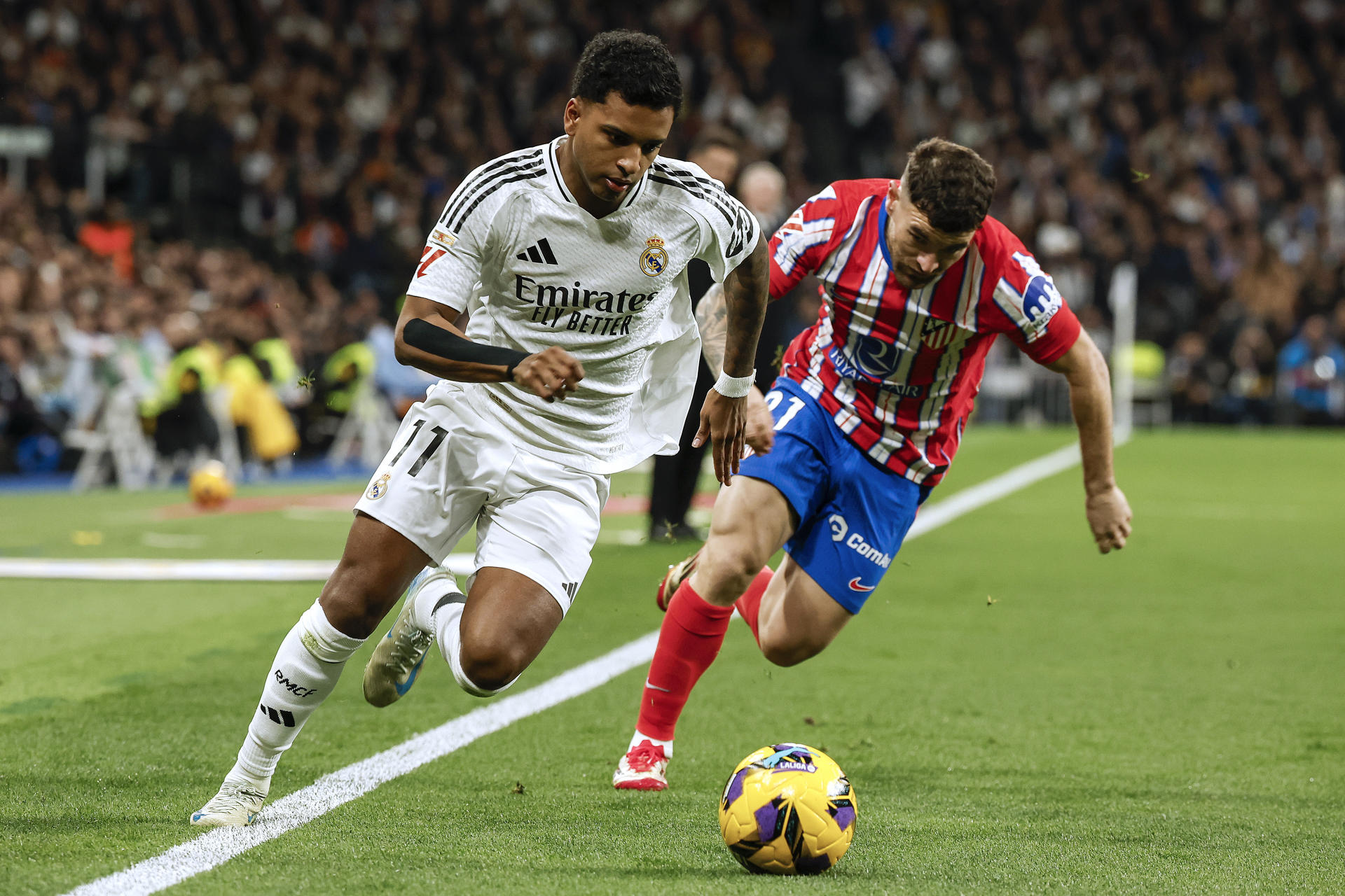 El Real Madrid y el Atlético de Madrid sellan con empate (1-1) el derbi madrileño