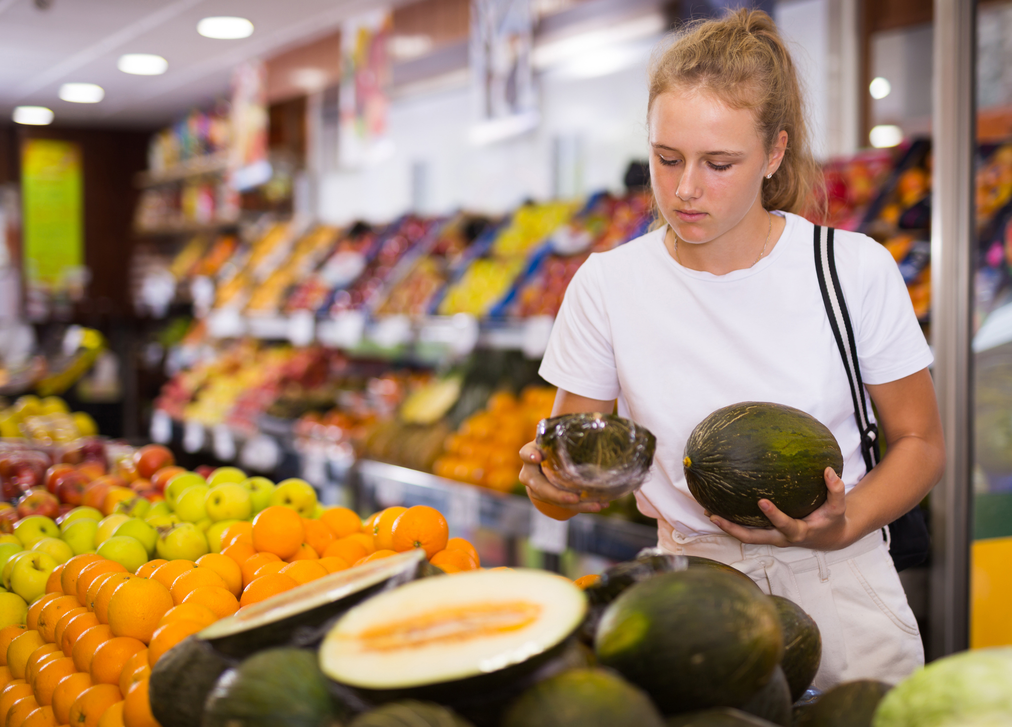 Animan a todos a los que vayan al súper a hacer este examen al melón ...